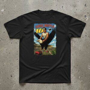 Vintage Style Greg Biffle #16 Racing Graphic T-Shirt – Retro Motorsport Fan Tee